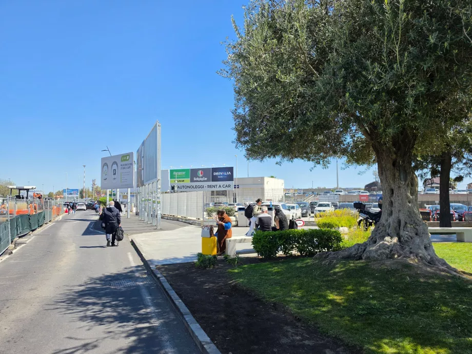 Pasarela de alquiler de coches