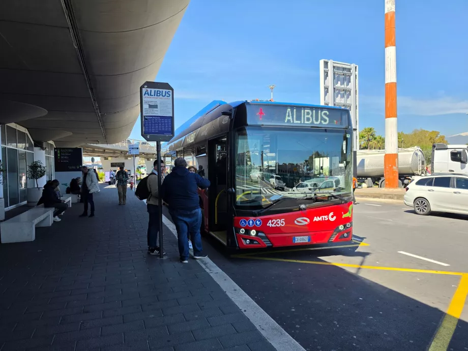 Alibus al centro de Catania