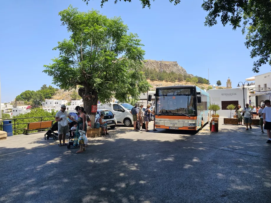 Autobús lanzadera Lindos