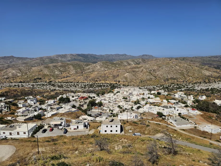 Vista desde el castillo de Asklipio