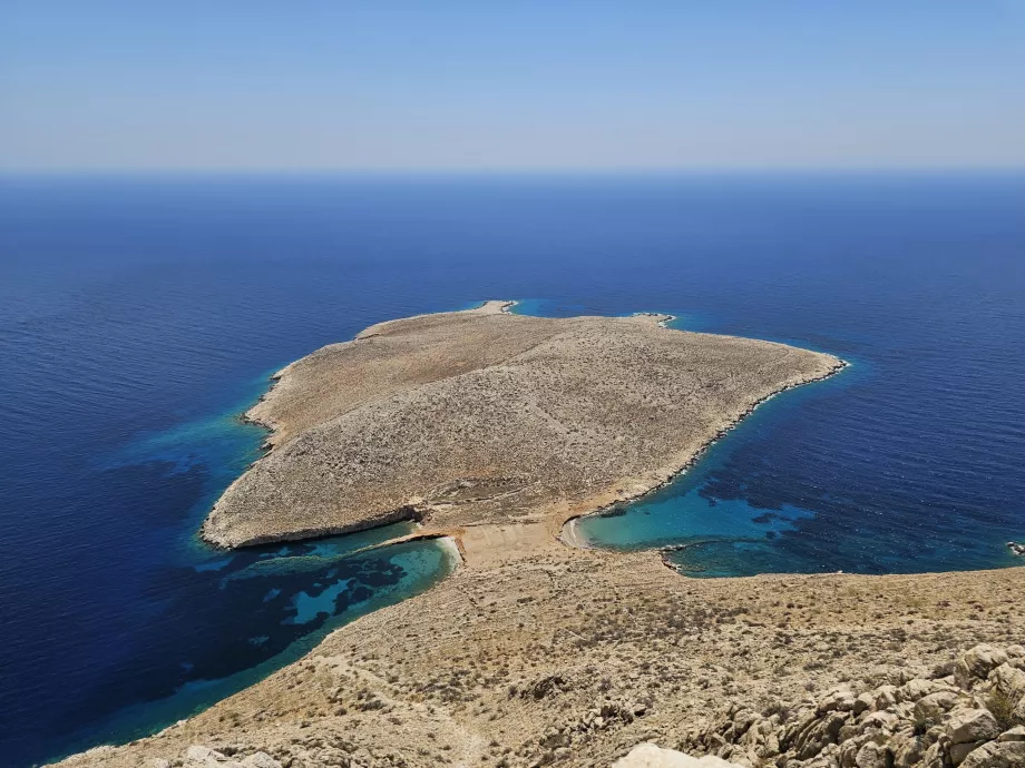 Vista desde el castillo de Chalki