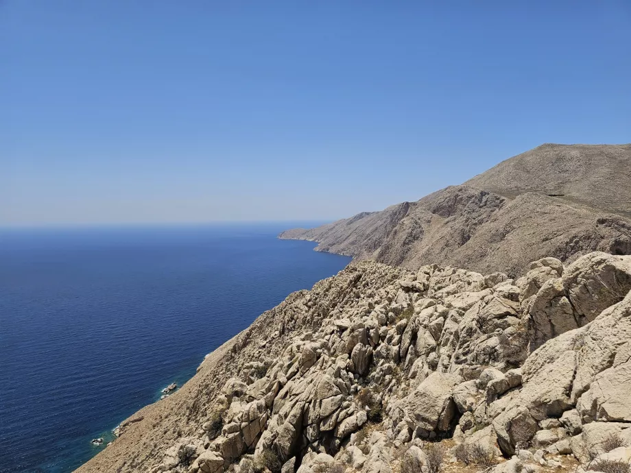 Vista desde el castillo de Chalki