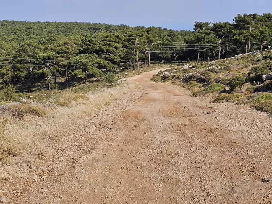 El camino al monte Atavyros