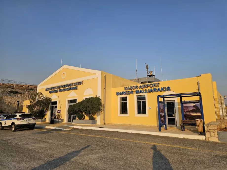 Terminal del aeropuerto de Kasos