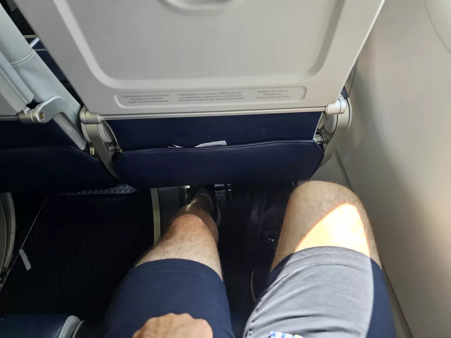 Espacio para las piernas