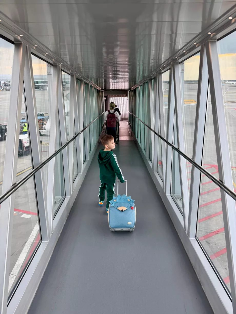 Embarque en el vuelo