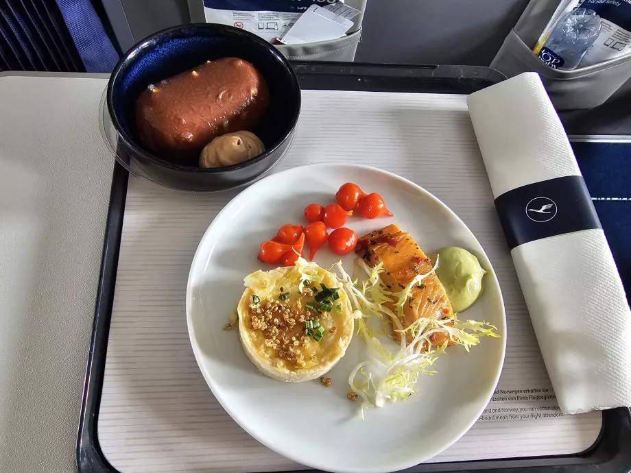 Refrigerio en la ruta PRG-MUC