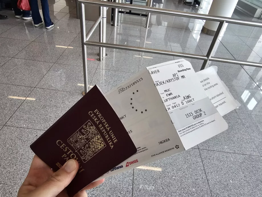 Tarjeta de embarque en clase preferente