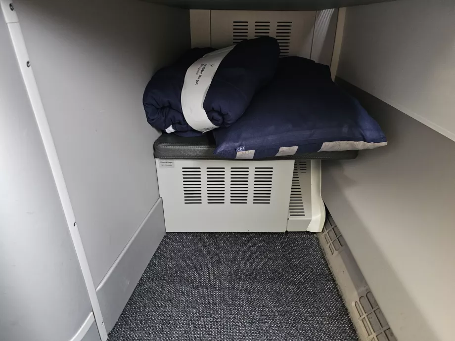 Espacio para las piernas