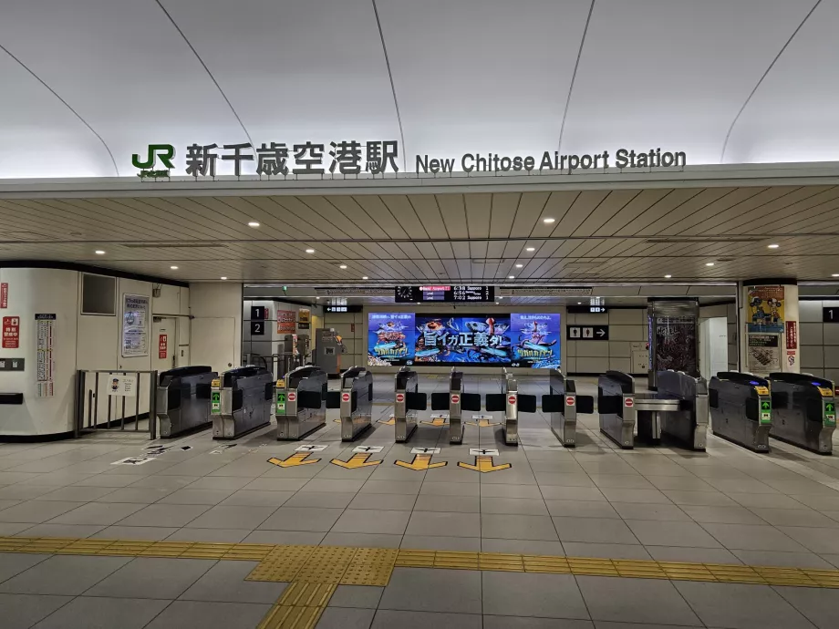 Entrada a la estación de tren