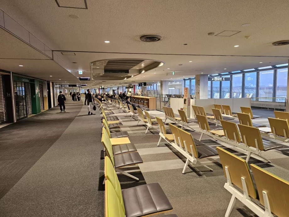 Zona de tránsito en la parte nacional