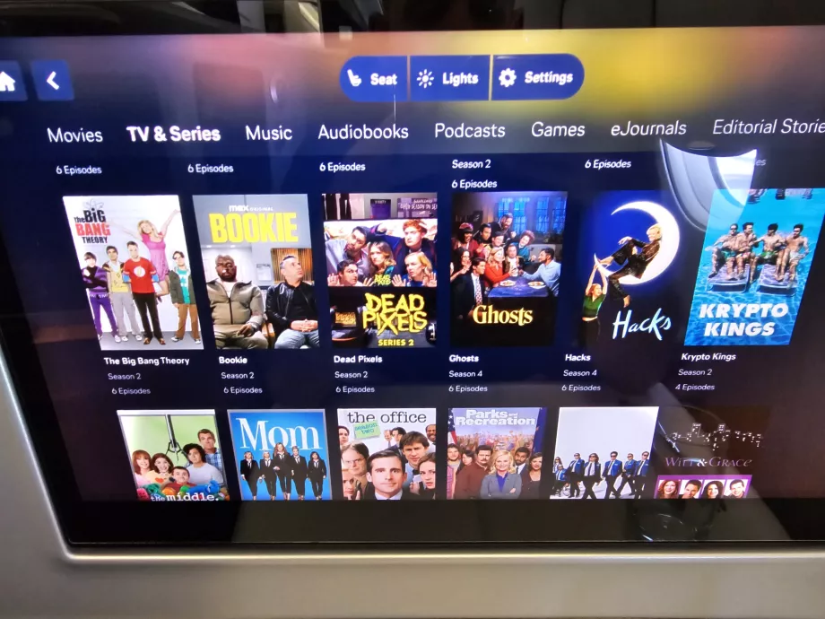 IFE, oferta de serie