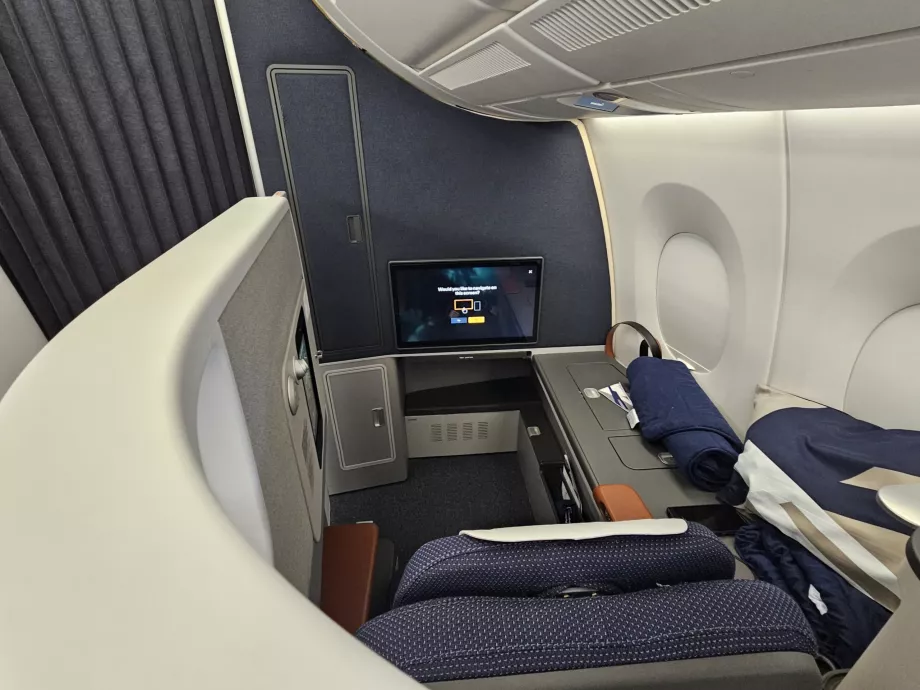 Business Suite, asiento 2K