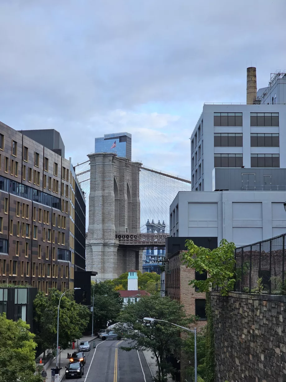 Puentes de Brooklyn y Manhattan