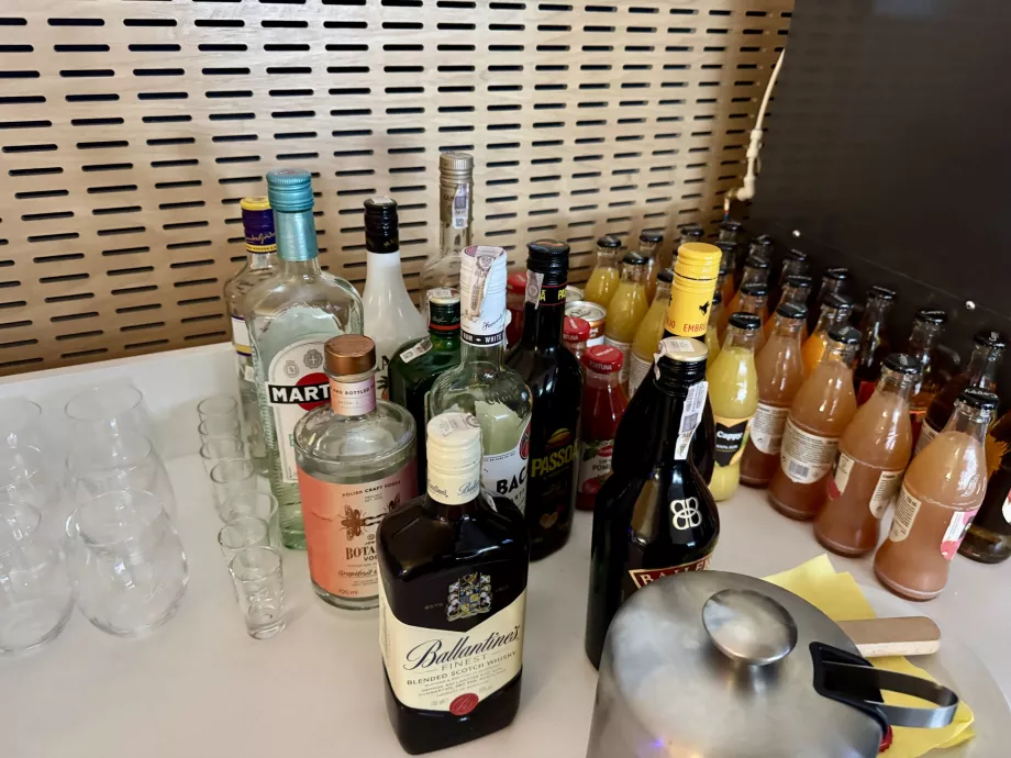 Oferta de bebidas alcohólicas