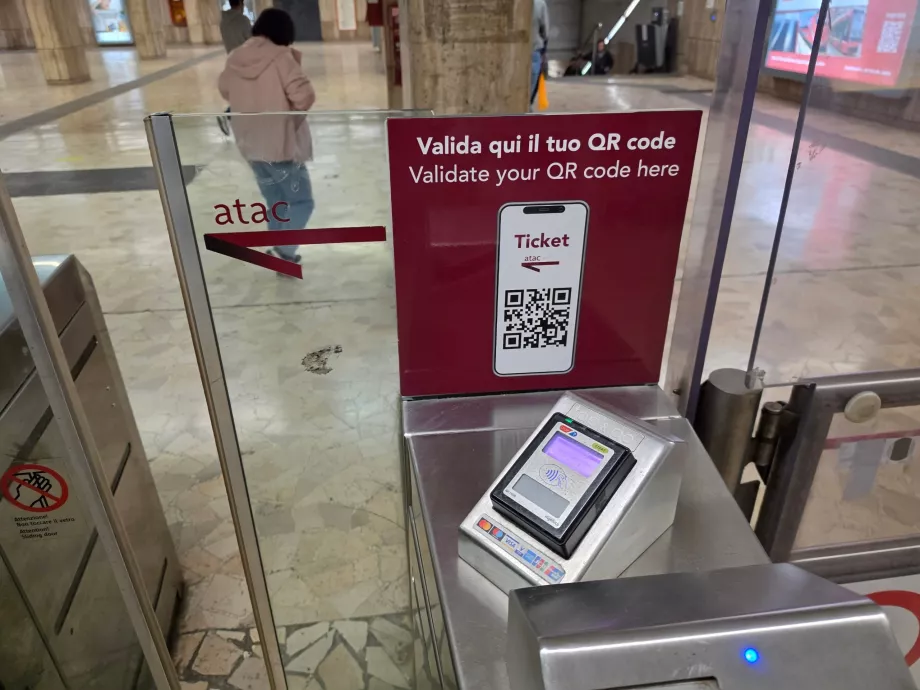 Pago sin contacto en el metro