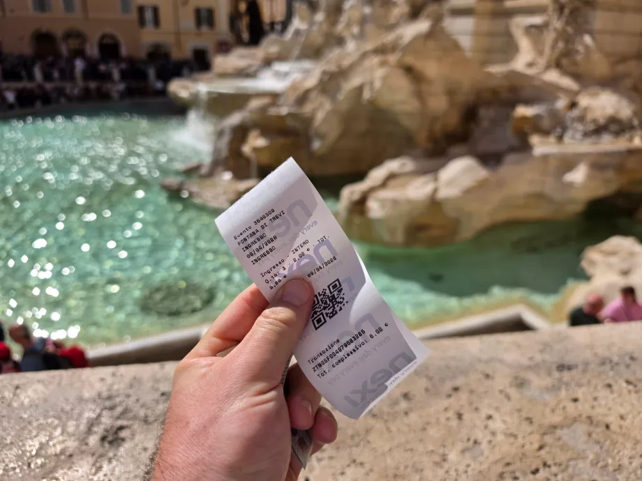 Entradas para Fontana de Trevi