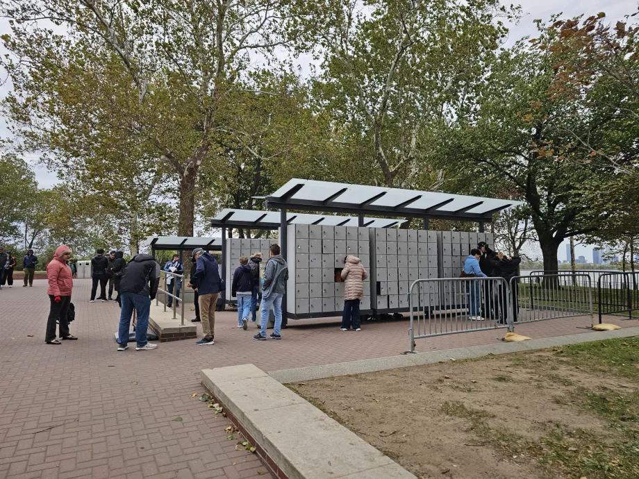 Taquillas para guardar efectos personales