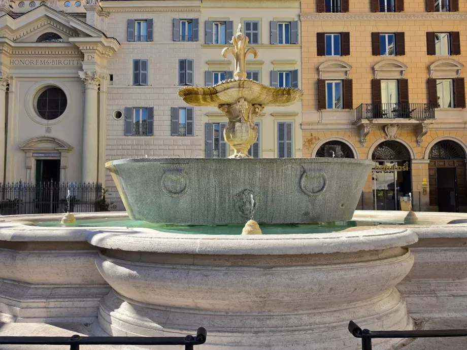 Campo de' Fiori, fuente