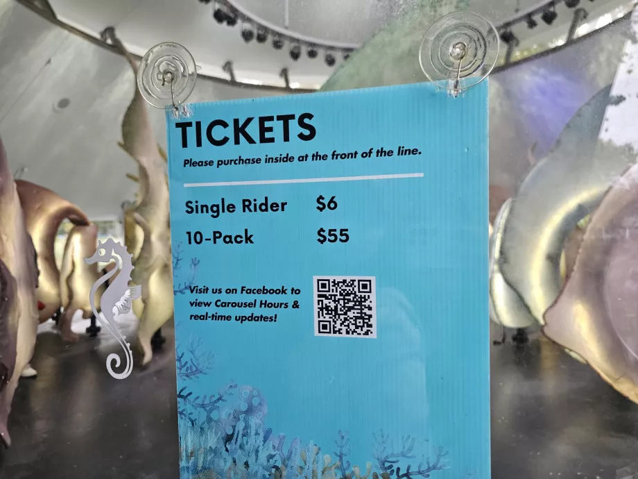 Carrusel marítimo, precios