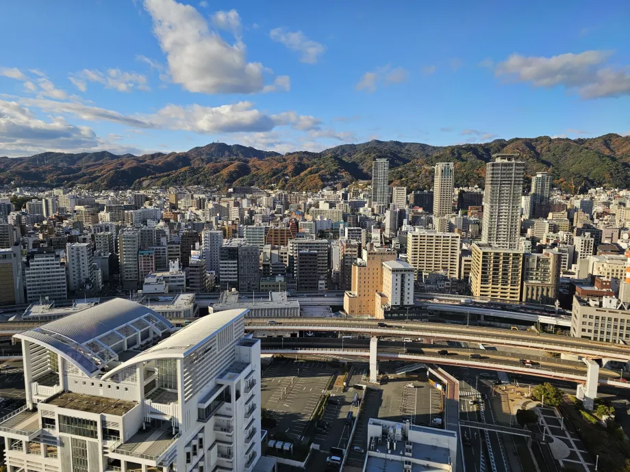 Vista desde la Torre del Puerto de Kobe