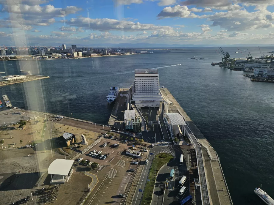 Vista desde la Torre del Puerto de Kobe