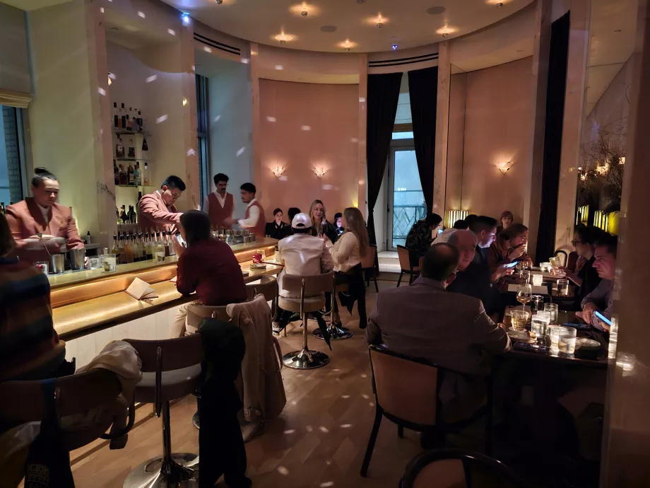 Entorno del bar Overstory