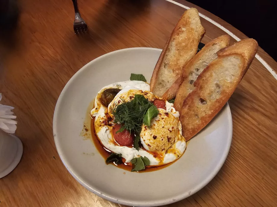 Desayuno, Huevos a la turca