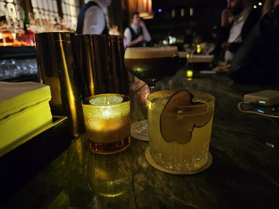 Campbell Bar, cócteles