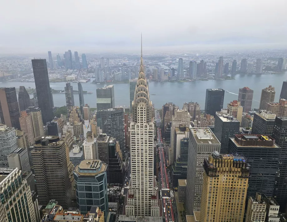 Summit One Vanderbilt, vista del edificio Chrysler