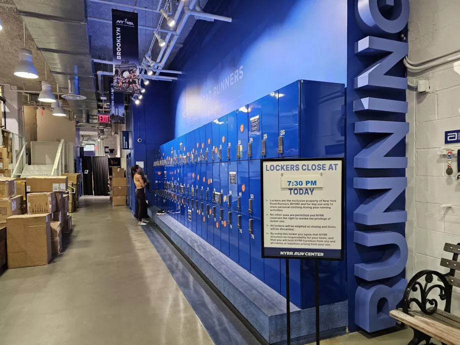 Centro NYRR, consigna para corredores