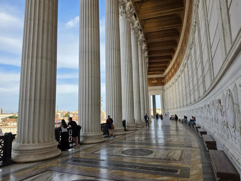 Altare della Patria, parte de pago