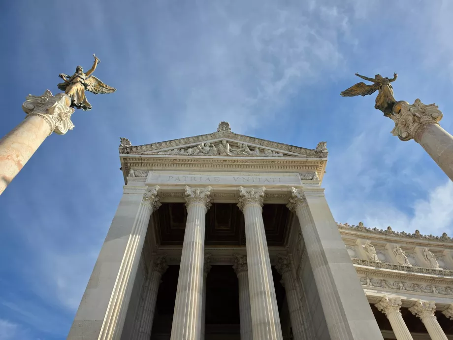 Altare della Patria, parte de pago