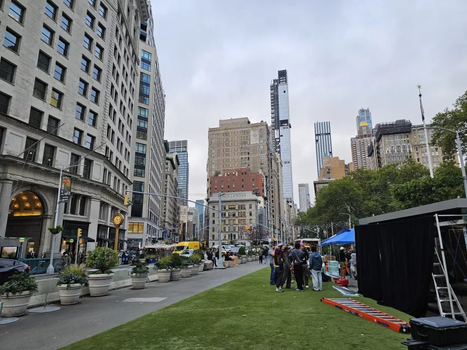 Broadway en el edificio Flatiron