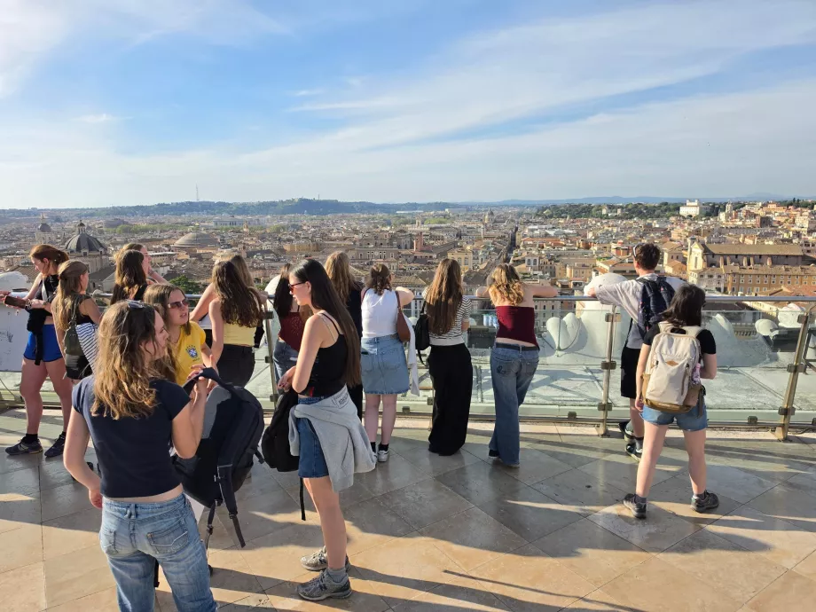 Altare della Patria, parte de pago