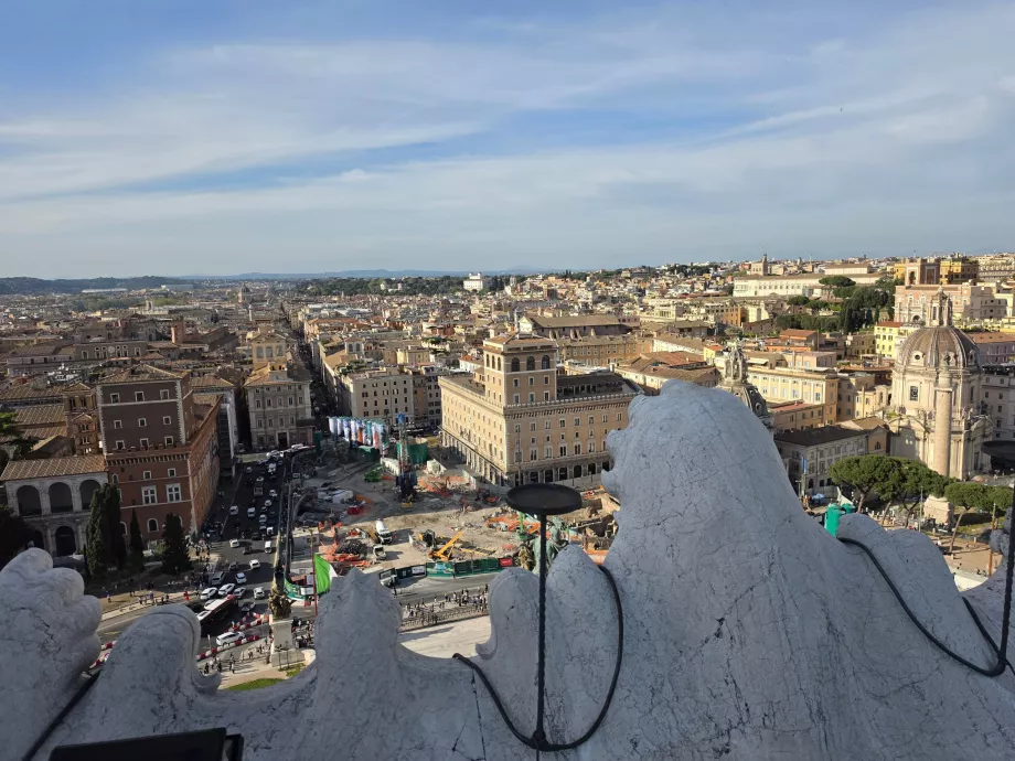 Altare della Patria, parte de pago