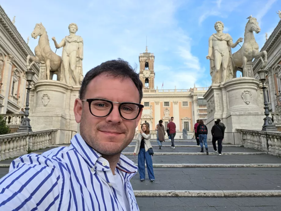 Yo en el Capitolio