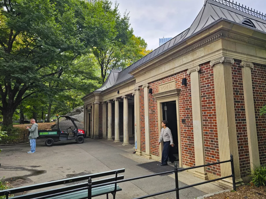 Aseos públicos en Central Park