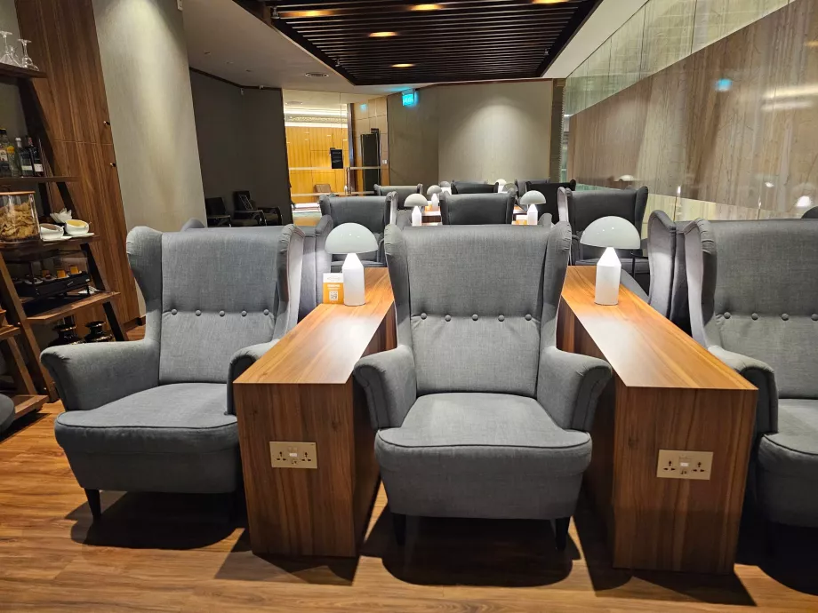 Sala VIP del aeropuerto de Singapur
