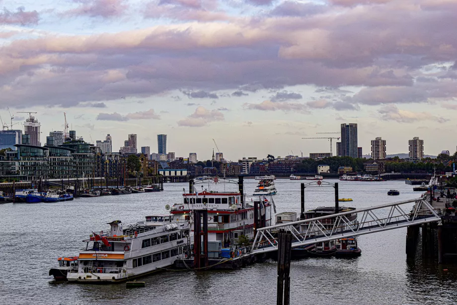 Transporte marítimo en Londres