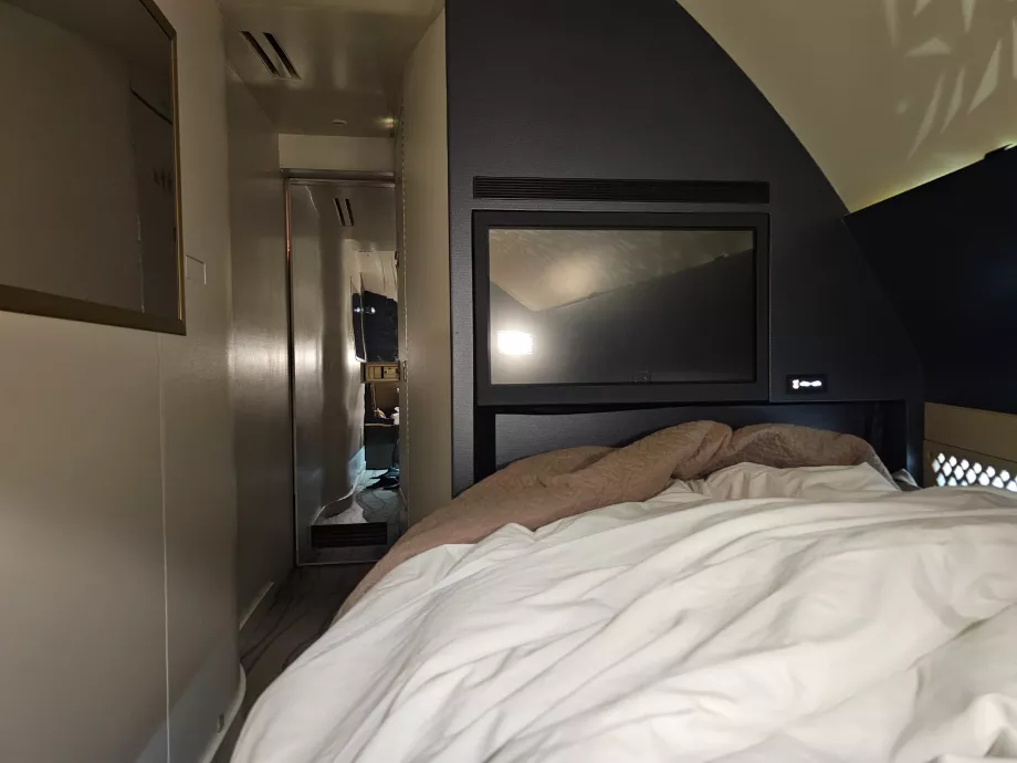 Una cama sin hacer