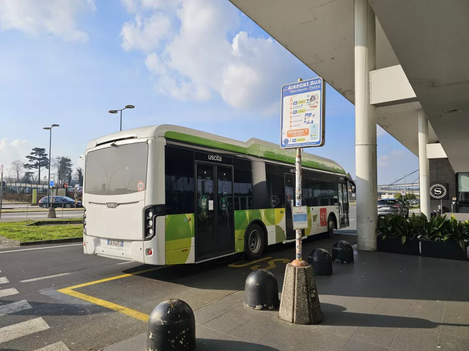 Parada de autobús gratuito en la Terminal 1