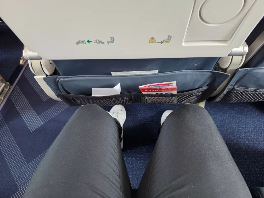 Espacio para las piernas