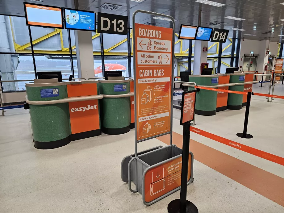 Plantilla, equipaje de mano más grande