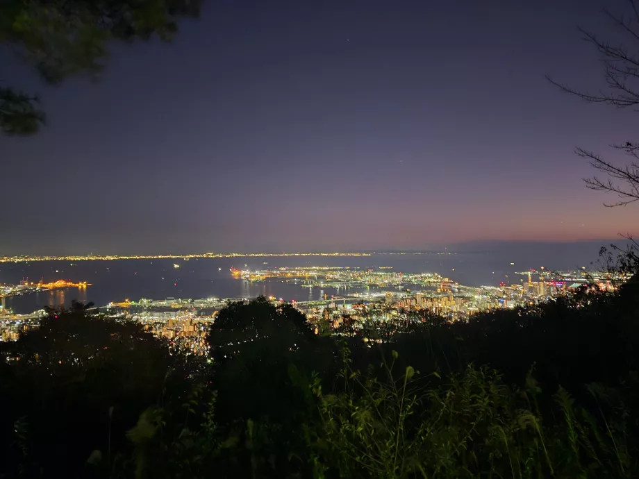 Vista desde la estación superior del teleférico Maya