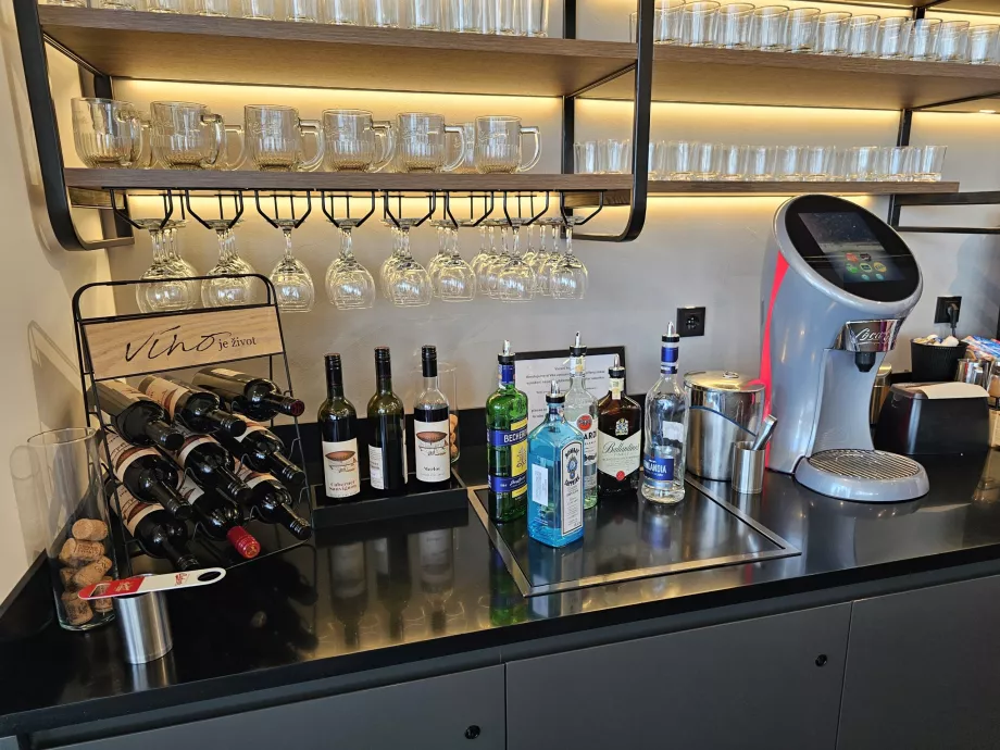 Alcohol, licores y vino tinto