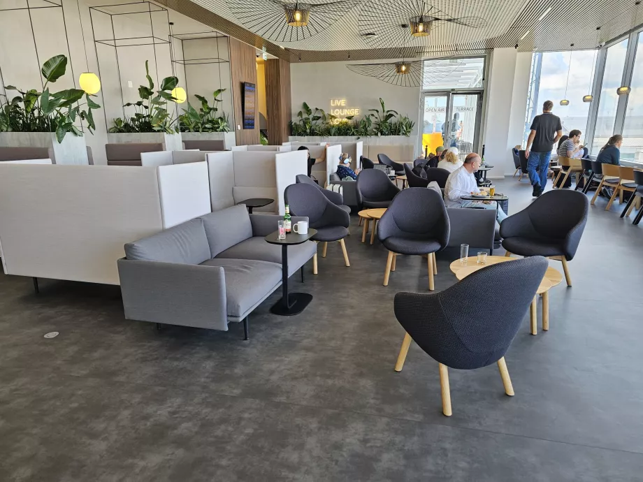 El entorno general del salón