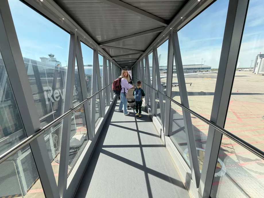 Puente de embarque del A350-900