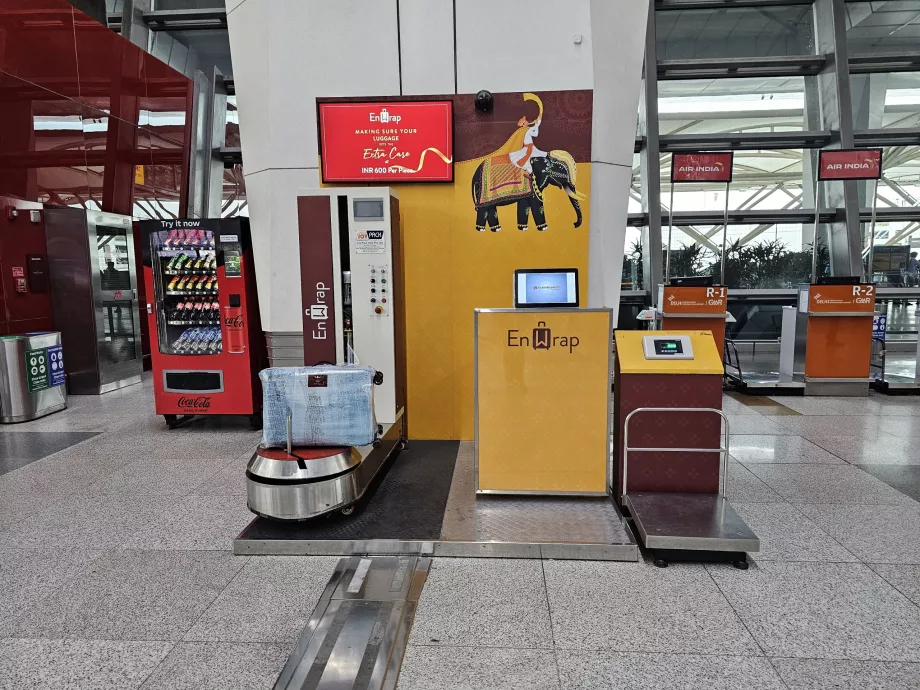 Envoltura de equipajes, Terminal 3