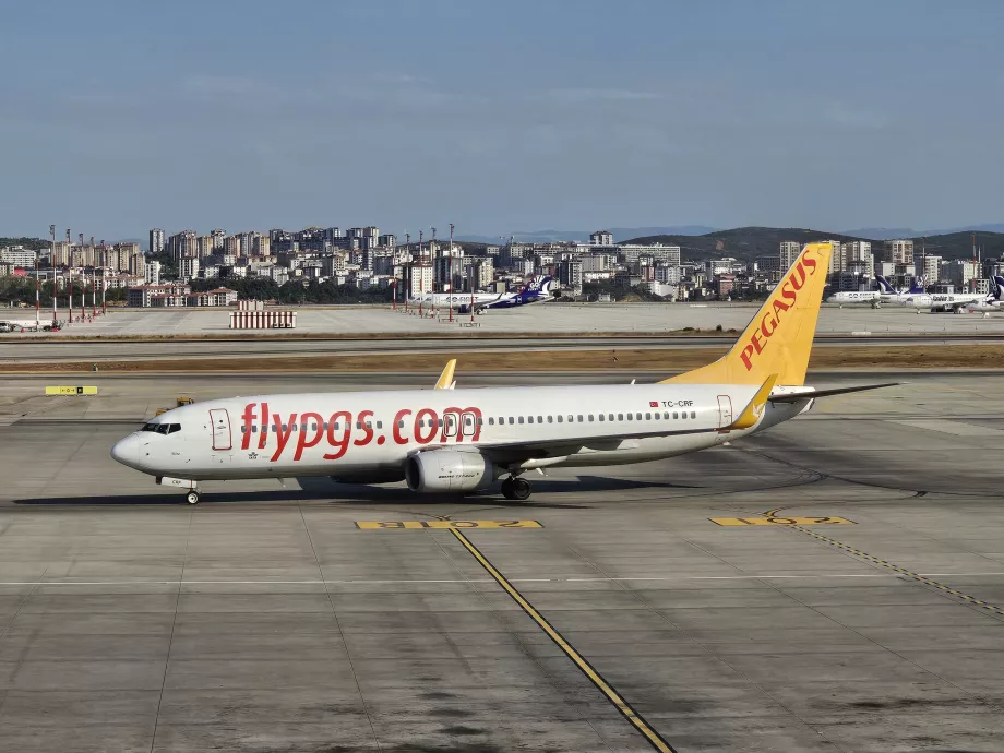 Pegasus Airlines, Boeing 737-800, Aeropuerto de Estambul SAW